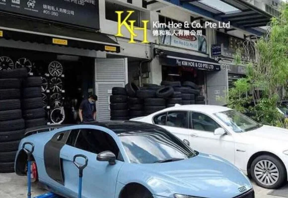 For all car tyres, come to our workshop in Singapore
